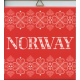 Ceramic Tile - Norway with Hearts